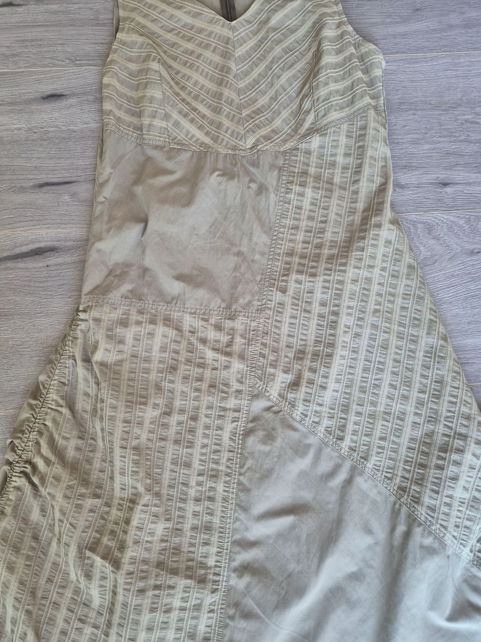 Clara Vitti vestido boho asimétrico / efecto capas – Talla 44 (XL) – photo 4